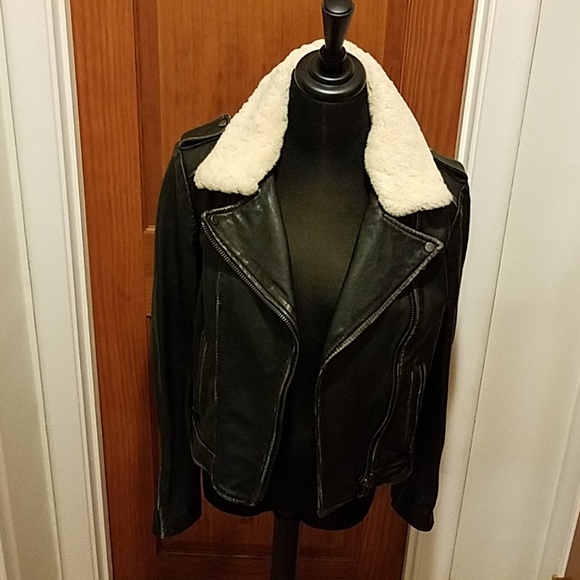 LAMARQUE 100% leather biker jacket - Picture 7 of 8
